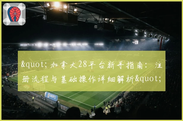 "加拿大28平台新手指南：注册流程与基础操作详细解析"